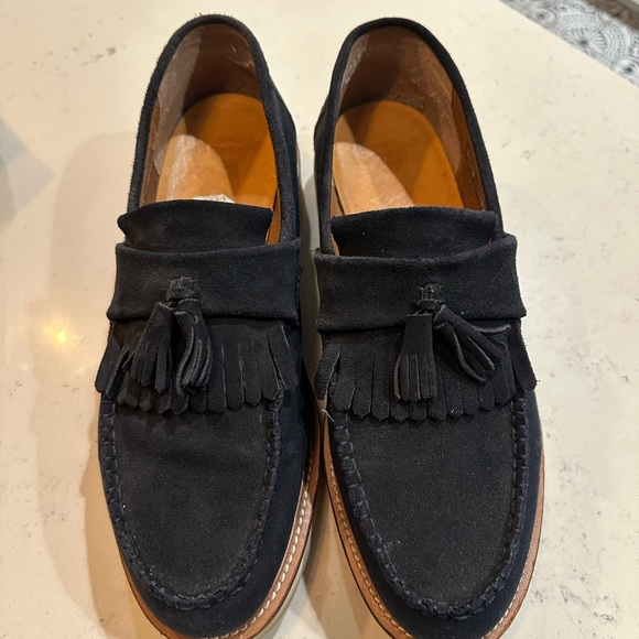 Dr. Martens Other - Dr. Martens Black Suede Tassel Loafers